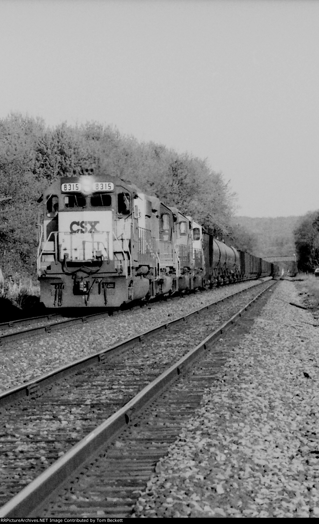 Coal train running